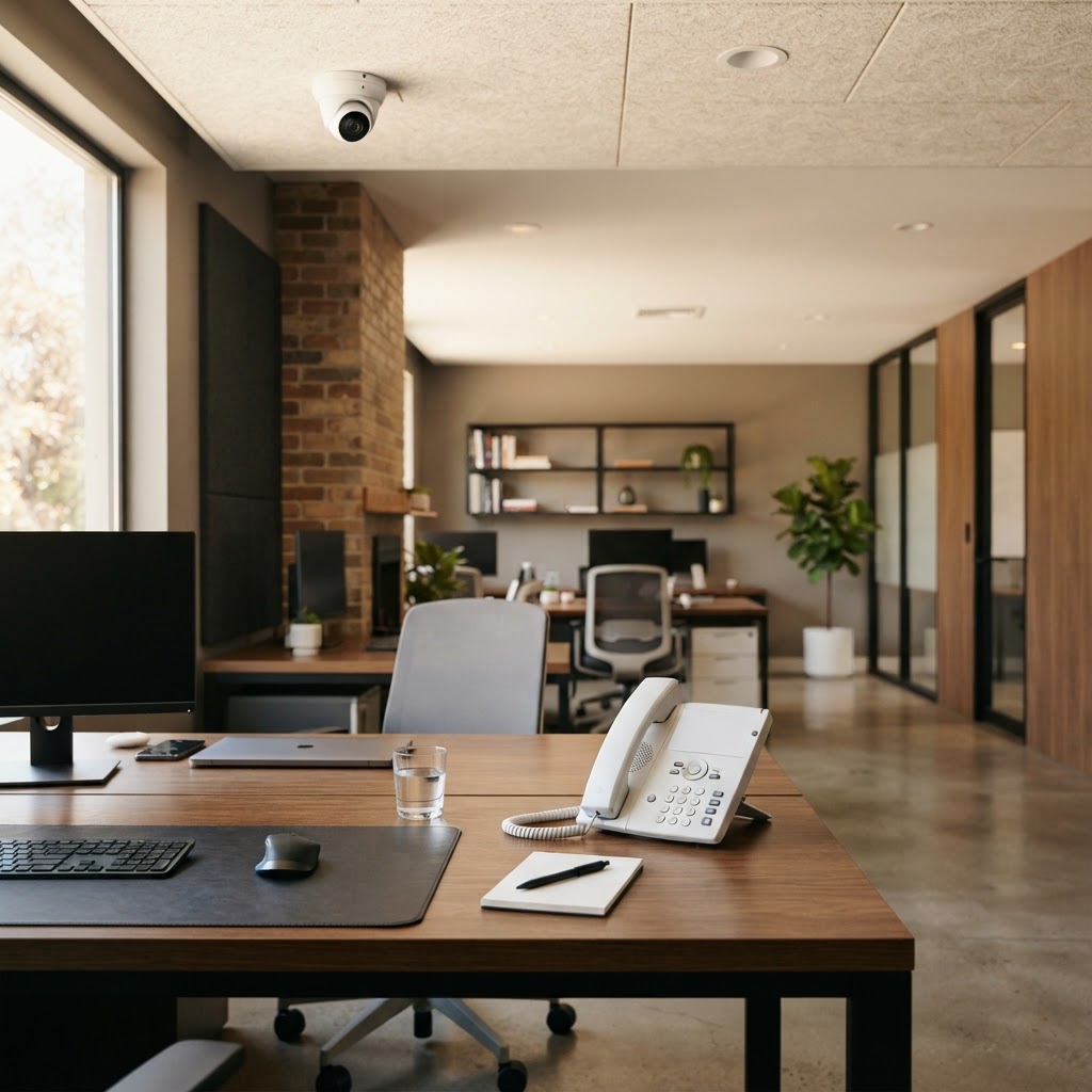Business phone and security camera bundle - The Service Shed