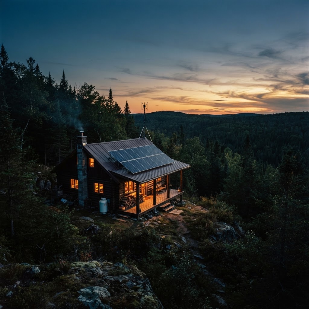 Remote property power and connectivity in Ontario - The Service Shed